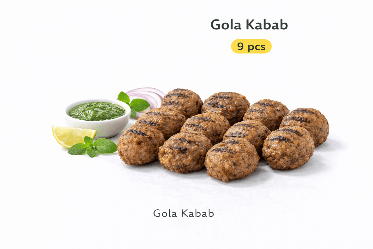 Gola Kabab – 9 Pieces